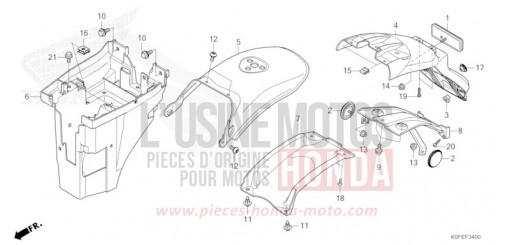 KOTFLUEGEL, HINTEN Z125MAS de 2025